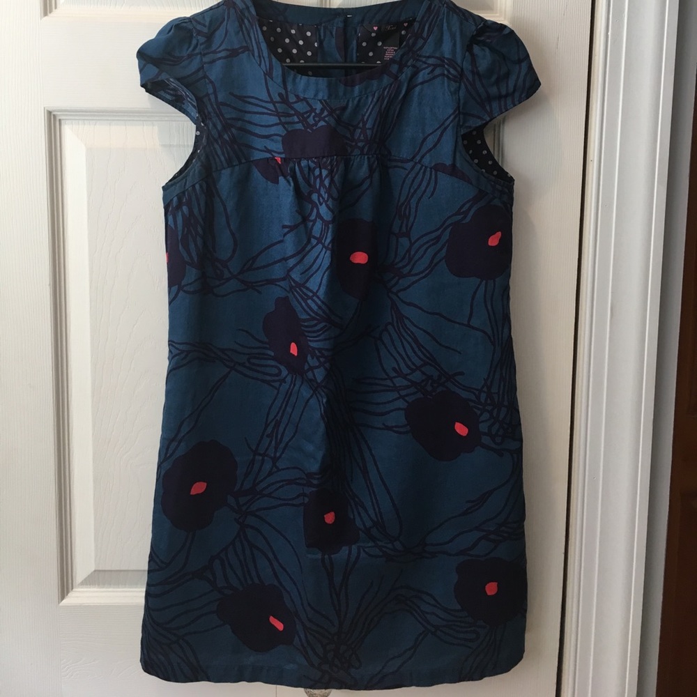 Mod Floral Print Minidress